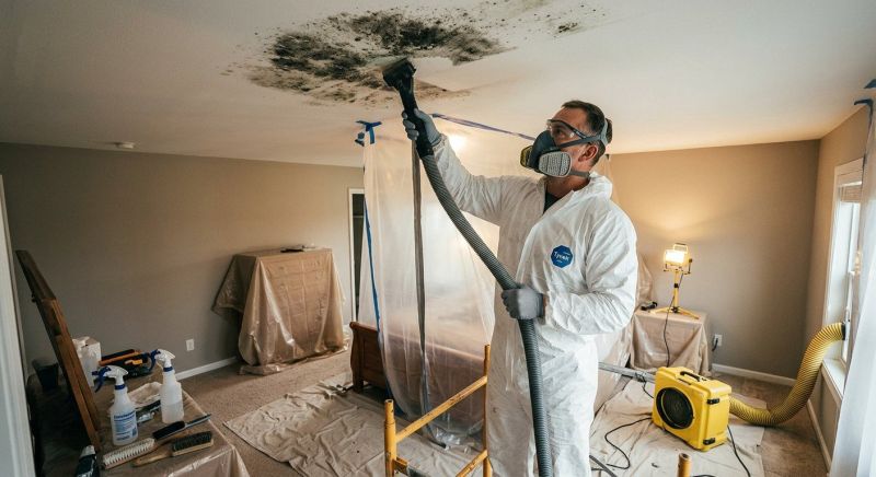 Attic Mold Removal in Dallas, TX