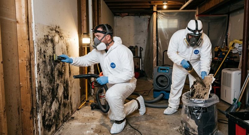 Basement Mold Removal in Fort Worth, TX