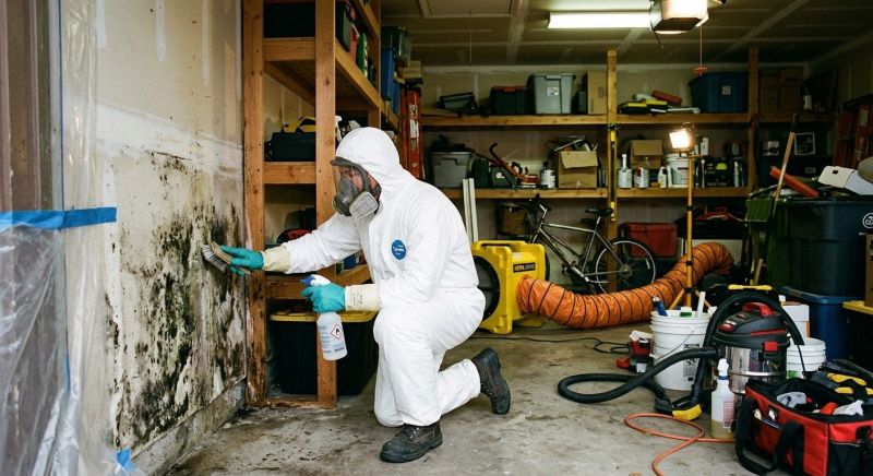 Garage Mold Remediation in Frisco, TX