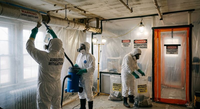 Asbestos Mitigation in Bergen County, NJ