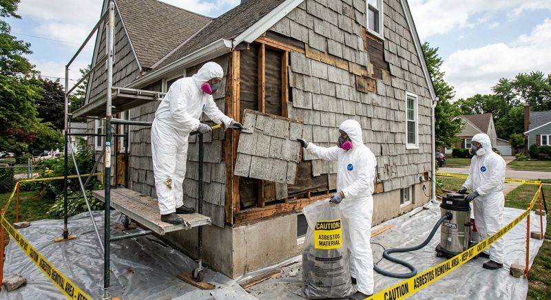 Asbestos Siding Remediation in Old Bridge, NJ