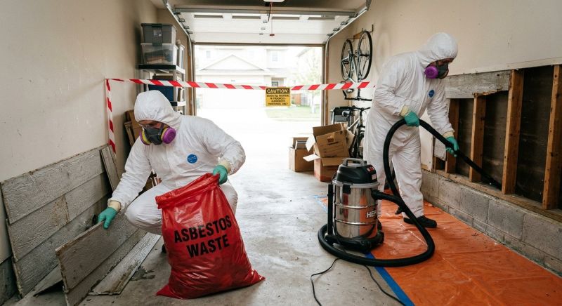 Basement Asbestos Removal in Bergen County, NJ