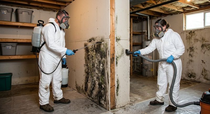 Basement Mold Remediation in West Palm Beach, FL