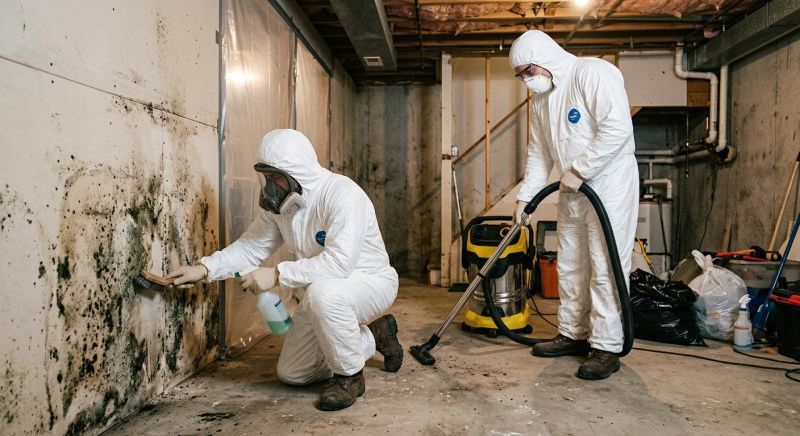 Basement Mold Removal in Dallas, TX