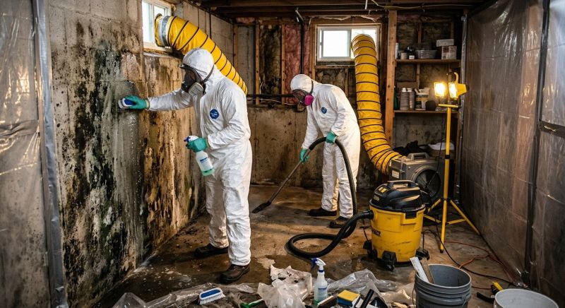 Basement Mold Removal in Broward County, FL