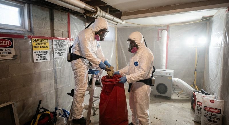 Garage Asbestos Removal in Old Bridge, NJ