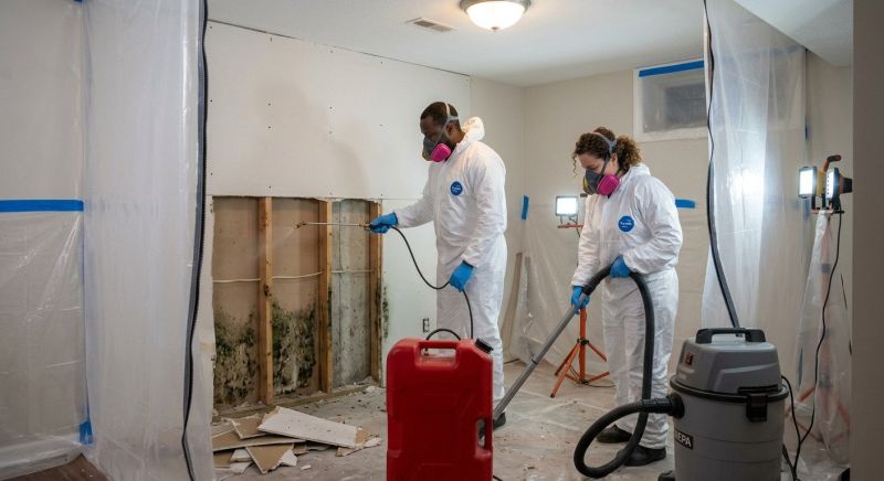 White Mold Mitigation in Fort Worth, TX